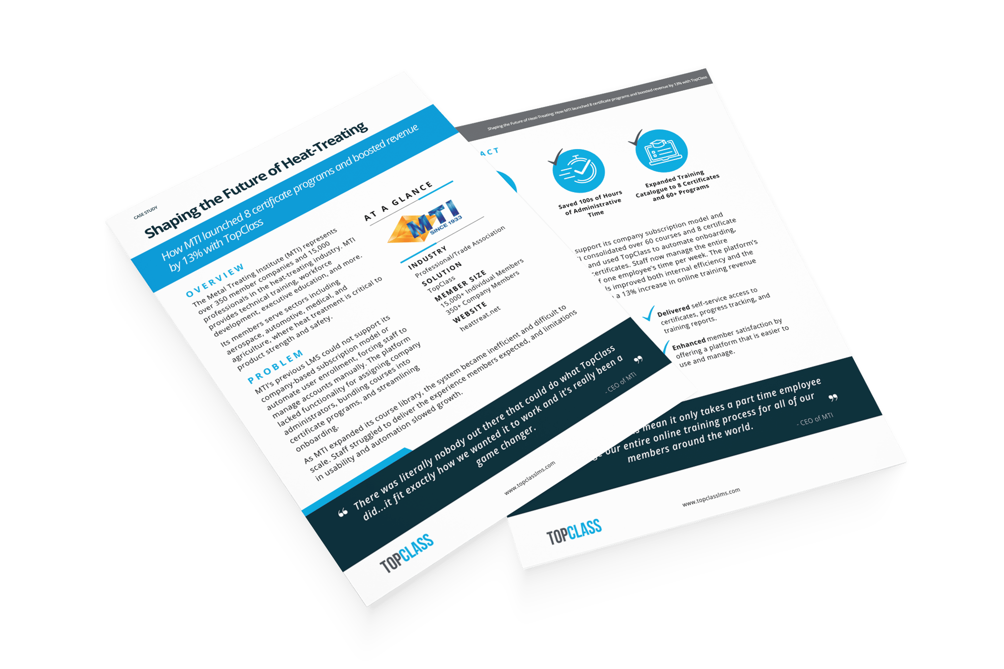 MTI Two Papers Mockup